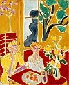 Matisse - fillettes-jaune-rouge